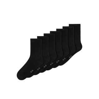 Confezione da 7 calzini per bambini Name it Sock Solid