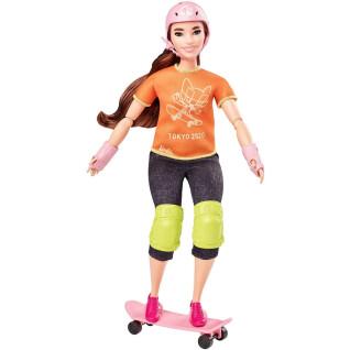 Bambola pattinatrice olimpica Barbie