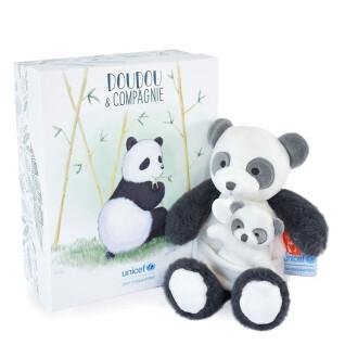 Peluche Doudou & compagnie Unicef - Panda & Bébé