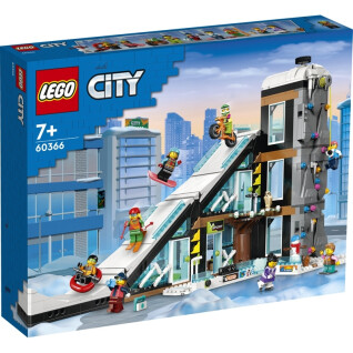 Giochi di costruzione, complesso sciistico e di arrampicata Lego City