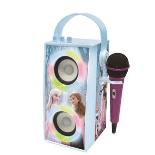 Altoparlante portatile bluetooth® Trendy Snow Queen + microfono ed effetti luminosi Lexibook
