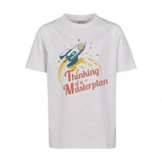 T-shirt per bambini Mister Tee thinking of a masterplan