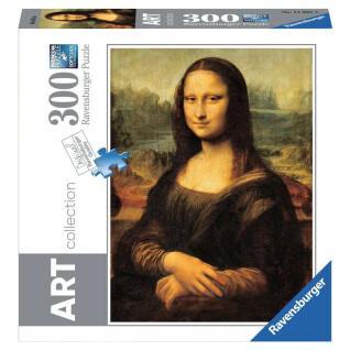Puzzle 300 pezzi collezione d'arte - Monna Lisa / Leonardo da Vinci Ravensburger