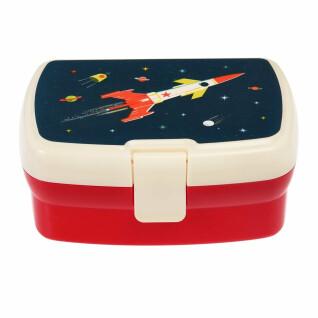 Lunch box con vassoio per bambini Rex London Space Age