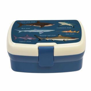Lunch box con vassoio per bambini Rex London Sharks
