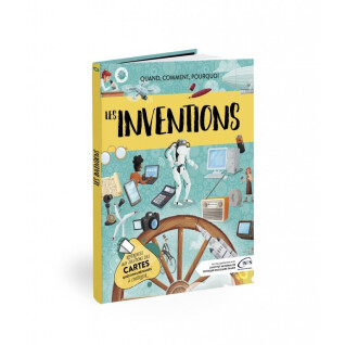 Libro per bambini Sassi Les Inventions