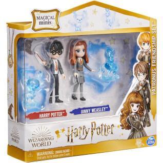Set di 2 statuette di Harry Potter e Harry Ginny Spin Master Hpotter