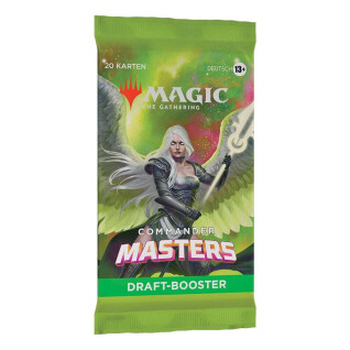 Giochi di carte booster del draft tedesco Wizards of the Coast Magic the Gathering Commander Masters