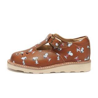 Ballerine in pelle per bambine Young Soles Rosie Snoopy