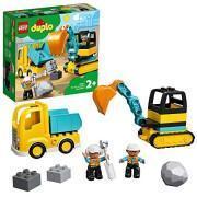Set di costruzioni camion + scavatrice Lego Duplo