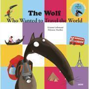 Libro per il lupo che voleva fare il giro del mondo in inglese Auzou