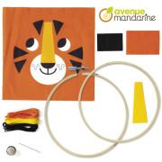 Galleria di immagini del kit da cucito Avenue Mandarine Tambourin Tigre