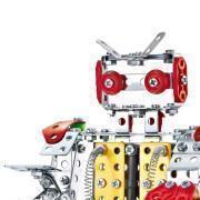 Set di costruzioni in metallo 262 pezzi CB Toys Mecano Robot