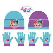 Cappello e guanti di lana per bambini Disney Shimmer Shine