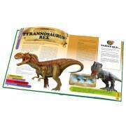 Libro enciclopedia dei dinosauri di 28 pagine Ediciones Saldaña
