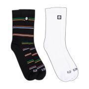Set di 2 calzini per bambini Element Stripe