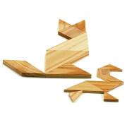 Gioco del tangram in legno Falomir