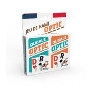 Giochi di carte di ramino France Cartes Ducale Optic Ecopack