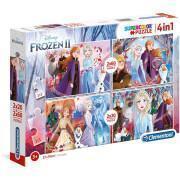 Puzzle 2 x 20 2 x 60 pezzi Frozen