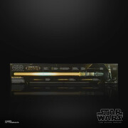 Replica della spada laser Hasbro Star Wars Episode IX Black Series Force FX Elite Rey Skywalker