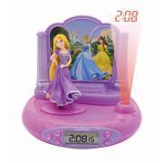 Sveglia proiettore disney princesses raiponce in 3d e suoni magici Lexibook