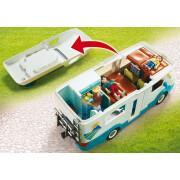 Famiglia in roulotte d'estate Playmobil