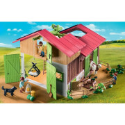 Set di costruzioni agricole con pannelli solari Playmobil