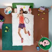 Copripiumino e federa per bambini Snurk Tennis Pro Light